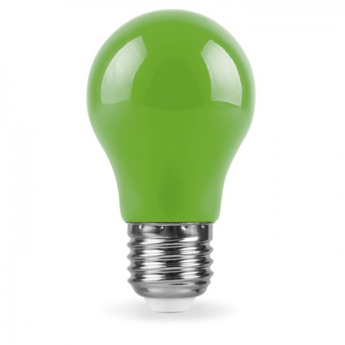 LED лампа Feron LB-375 3W E27 зеленая