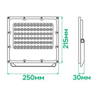 Світлодіодний прожектор Ardero LL-3100ARD 100W 12000Lm 6500K