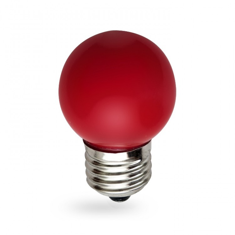 LED лампа Feron LB-37 1W E27 красная
