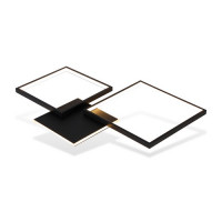 Светодиодный светильник Feron AL6300 QUADRO M 90W черный