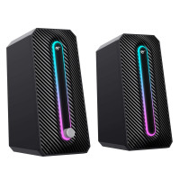 Стерео колонки ігрові HAVIT HV-SK216 USB RGB Black