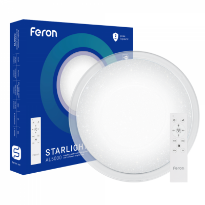 LED светильник Feron AL5000-S STARLIGHT c RGB 60W