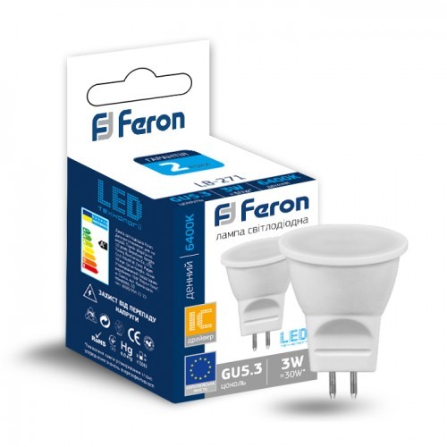 LED лампа Feron LB-271 3W G5.3 6400K