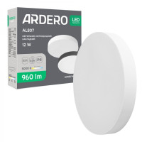 Светодиодный накладной светильник Ardero AL807 12Вт 5000K белый