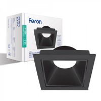 Встраиваемый поворотный светильник Feron DL8310 графит
