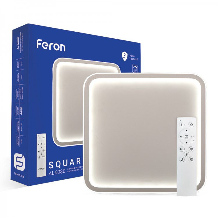 Светодиодный светильник Feron AL6080 SQUARE 70W