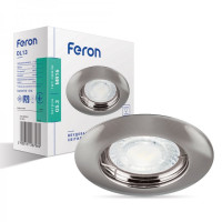 Встраиваемый светильник Feron DL13 титан