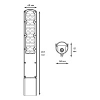 Светодиодный консольный светильник Ardero SP3042 50Вт 6500K черный