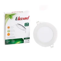 LED світильник вбудований круглий Lezard 6W 4200K