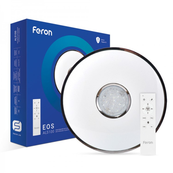 LED светильник Feron AL5100 EOS c RGB 60W