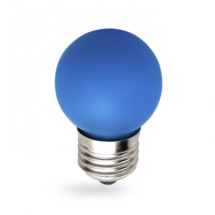 LED лампа Feron LB-37 1W E27 синяя