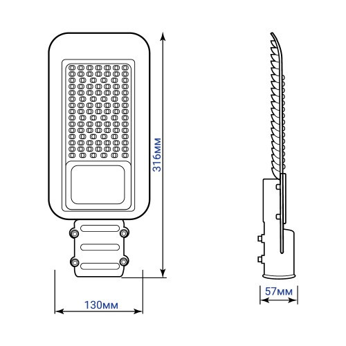 Консольный светильник Feron SP3031 30W