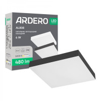 Светодиодный накладной светильник Ardero AL808 6Вт 5000K черный