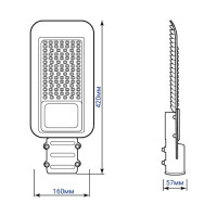 Консольный светильник Feron SP3033 100W