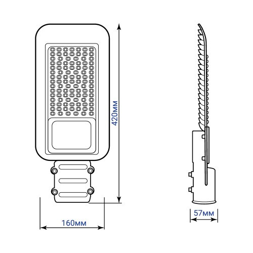 Консольный светильник Feron SP3033 100W