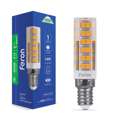 LED лампа Feron LB-433 5W Е14 4000K