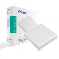 Накладной светодиодный светильник Feron AL709 32W 4000K