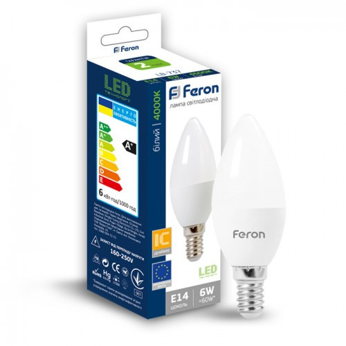 LED лампа Feron LB-737 6W E14 4000K