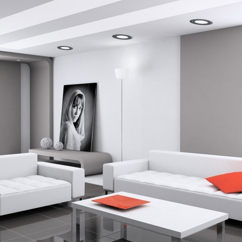 LED светильник Feron LN7 3W черный