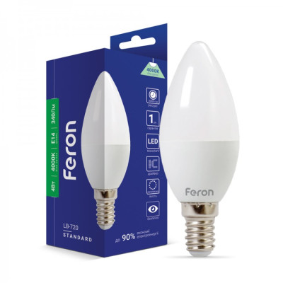 LED лампа Feron LB-720 4W E14 4000K