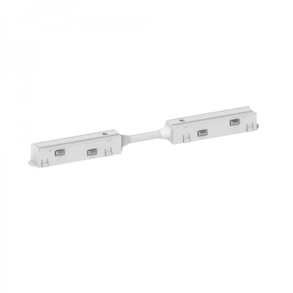 Прямой коннектор питания Ardero LD3003 белый