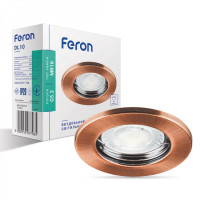 Встраиваемый светильник Feron DL10 античная медь