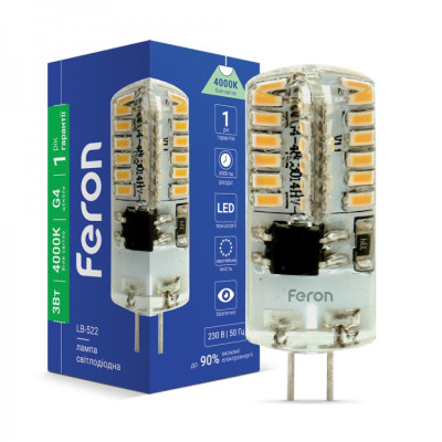 Светодиодная лампа Feron LB522 3W 220V