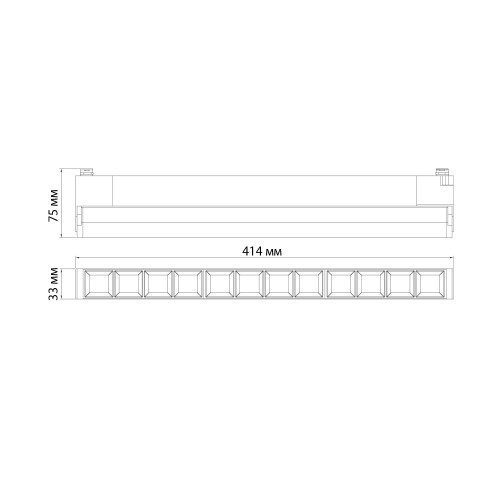Светодиодный трековый поворотный светильник Ardero AL120F 30Вт 4000К